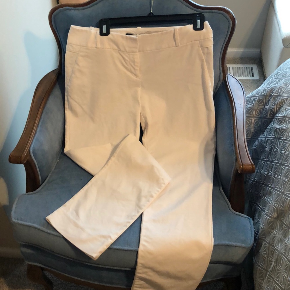 White dress pants